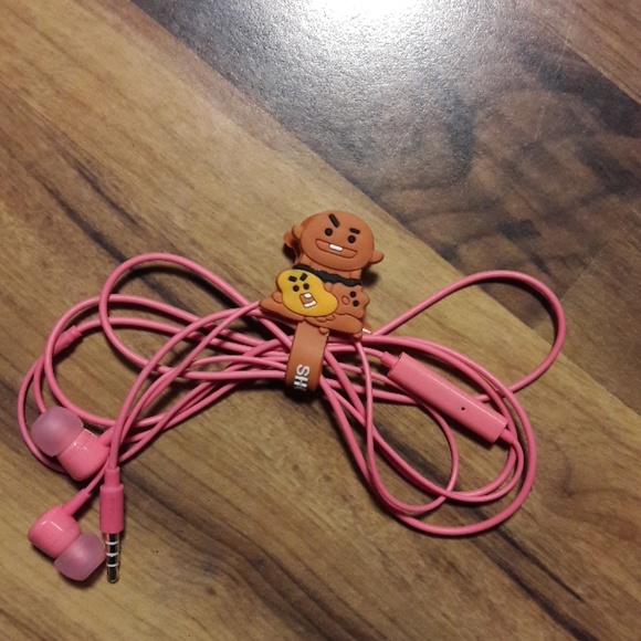 BTS Kpop Bt21 Suga Shooky Cord Organizer - Picture 2 of 2